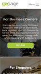 Mobile Screenshot of gopage.com